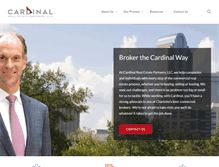 Tablet Screenshot of cardinal-partners.com